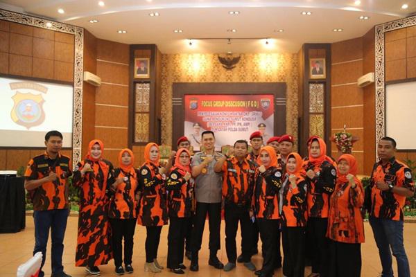 Kapolrestabes Medan : OKP Seharusnya Berperan Untuk Menciptakan Kondusifitas