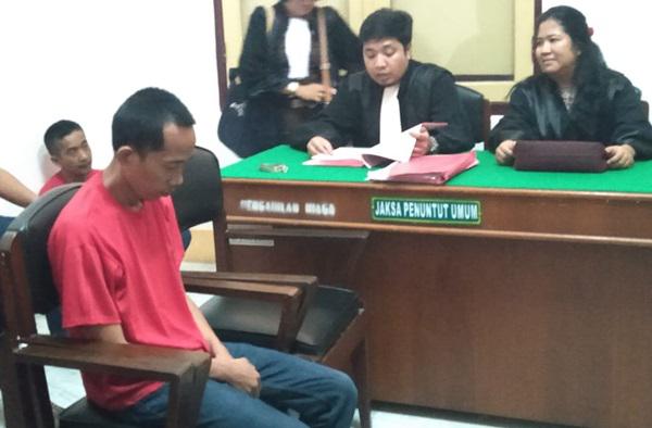 Bunuh Ibu Dua Anak, Dedek Dituntut 20 Tahun Penjara 