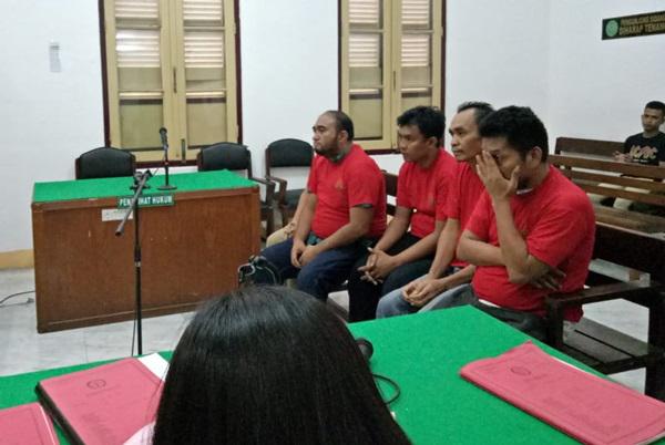 Didakwa Peras Orangtua Tersangka, 4 Oknum Polisi Diadili di PN Medan