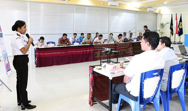 SPKKL Kupang Perkenalkan Bakamla dalam Sosialisasi Aplikasi MOKE di Maumere