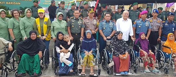 Pangdam I/BB Baksos dan Resmikan MCK di Belawan