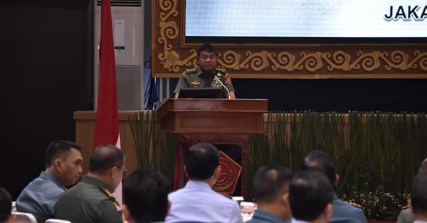 Panglima TNI : Penggunaan Teknologi Semakin Mudah Dimanfaatkan Oleh Musuh Untuk Menyerang