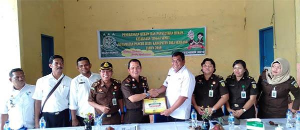 Tim Penkum Kejati Sumut Gelar Luhkum di Kecamatan Pancur Batu