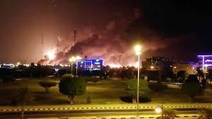 Dua Kilang Minyak Saudi Aramco Diserang