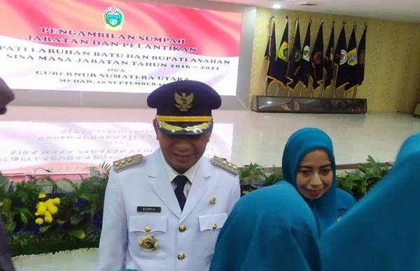 Resmi Dilantik Sebagai  Bupati Asahan,  H Surya Diharapkan Bisa Tuntaskan Pembangunan