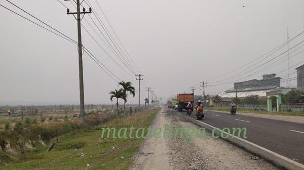 Kabut Asap Semakin Pekat, Warga Asahan Minta Pemkab Dirikan Posko Terpadu