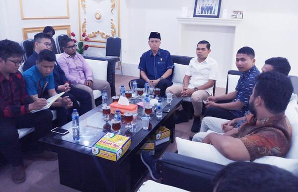 Minta Dilibatkan Pembangunan Kota, Kelompok Cipayung Plus Temui Pimpinan DPRD Medan
