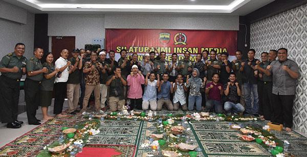 Pendam I/BB bersama Insan Media Kompak Menjalin Silaturahmi