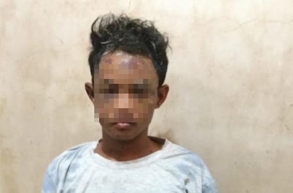 Kepergok Curi Motor, Pria Ini Babak Belur Diamuk Warga