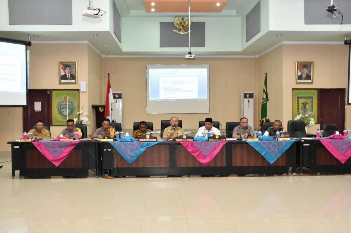 Pemkab Sergai, Gelar Rapat Forum Koordinasi Pimpinan Daerah Triwulan ke-2