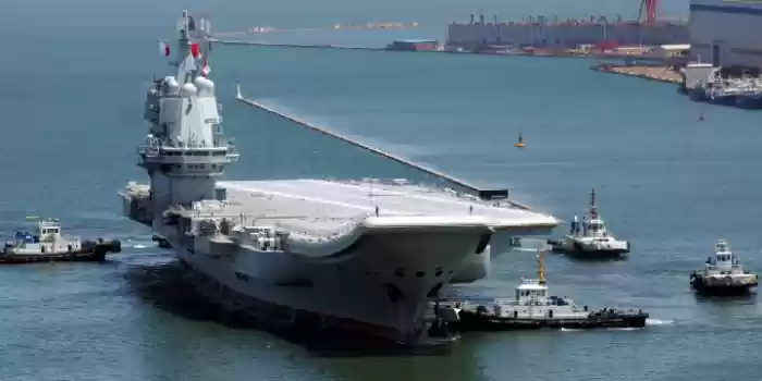 Kapal Induk China Terlihat Melaut Bersama, Ada Apa Ya? 