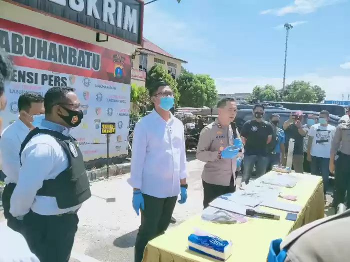 Perampas Pistol Polisi di Labura Tewas Akibat Paha Sebelah Kanan Ditembak Polisi 