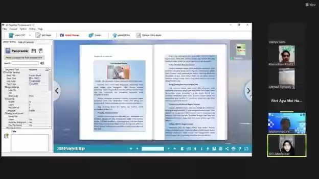Mahasiswa PKM-M UMSU Sosialisasikan Aplikasi Buku Interaktif