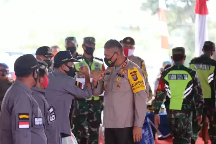 Kapolda Sumut Doa Bersama Lintas Agama dan Masyarkat yang Terdampak Erupsi Gunung Sinabung