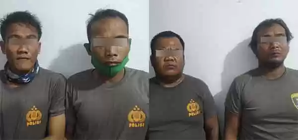 Doyan Peras Warga, Para Polisi Gadungan Ini Berakhir di Kerangkeng