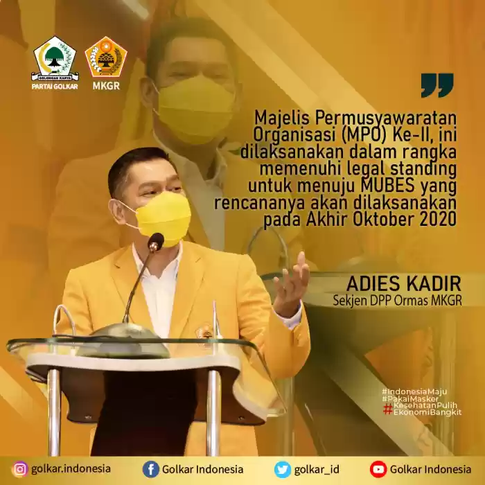 MKGR Gelar Konsolidasi Nasional