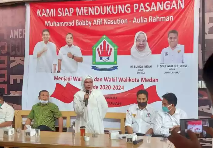 Rumah Komunikasi Lintas Agama Siap Menangkan Bobby-Aulia