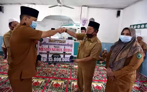 Pemko PSP Safari Muharram Tahun Baru Islam 1442 H Ke Masjid Nurul Huda
