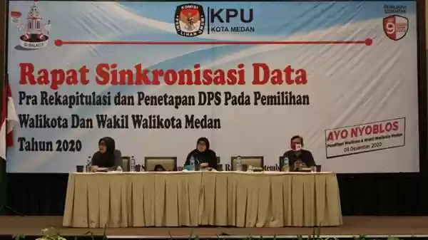 KPU Tetapkan DPS Pilkada Medan Pada 12 September Nanti