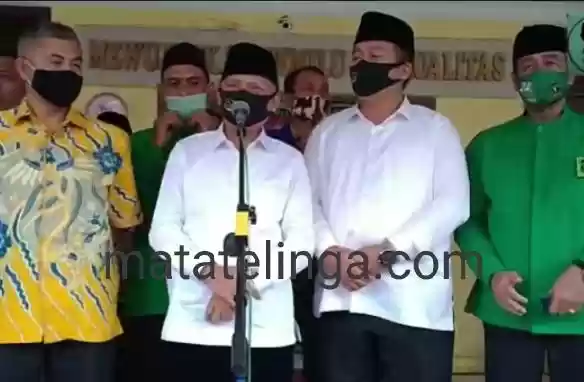Berkas Pendataran Paslon Surya - Taufik Diterima KPU Tanpa Catatan Dan Bebas Covid 19