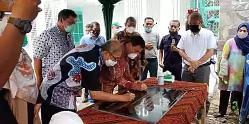 Rektor USU Resmikan Gedung Fakultas Kehutanan di Kuala Bekala