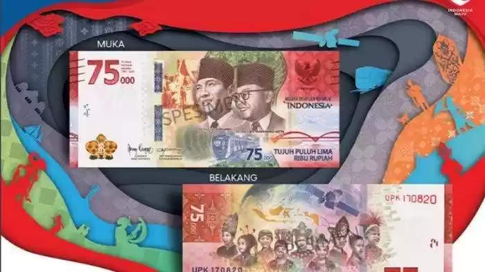 Unik ! Uang Rp75 Ribu Bisa Bernyanyi Indonesia Raya