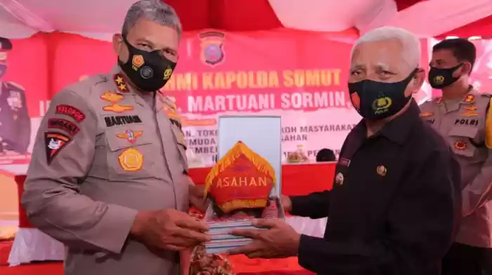 Kapolda Berharap Kampung Paten di Asahan Jadi Contoh