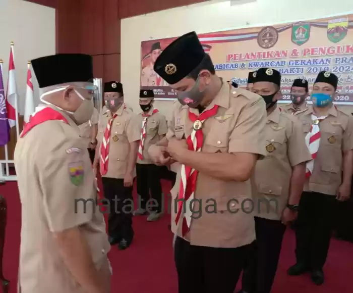 Bupati Asahan Kukuhkan Kepengurusan Gerakan Pramuka Kwartir Cabang