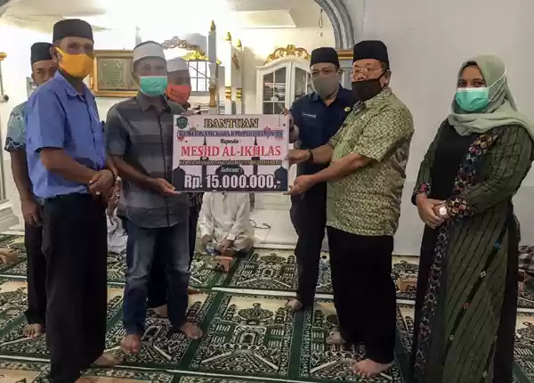 Safari Muharram, Pemko Padangsidimpuan Sambangi Masjid Al-Ikhlas