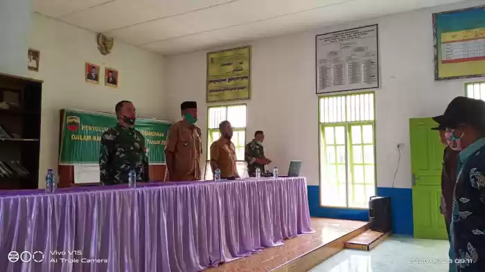 Satgas TMMD 109 Kodim 0208/Asahan terapkan Bela Negara