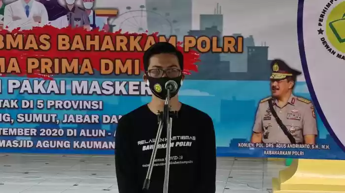 Kabaharkam Polri Terus Galakkan Gerakan Pakai Masker