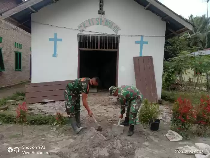 Gereja GKII Direnovasi, Jemaat Doakan Kodim 0208/Asahan Sehat Dan Naik Pangkat