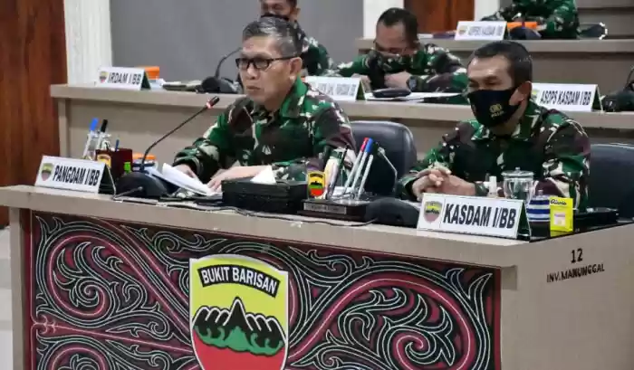 Pangdam I/BB Pimpin Briefing Pelaksanaan Operasi Penanganan Covid-19