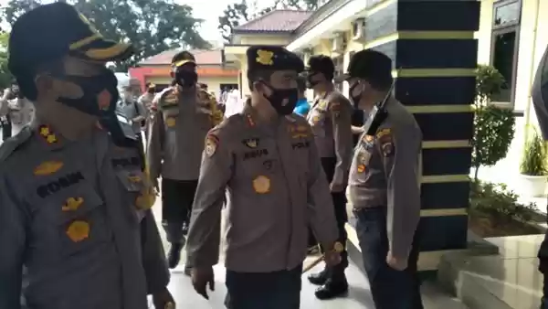 Hari Kedua Supervisi Ops Aman Nusa II, Kabaharkam Polri Kunjungi Polres Sergai