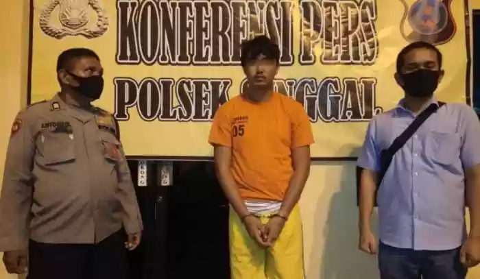 Resahkan Warga ! Seorang Pengedar Sabu Diciduk Polsek Sunggal  
