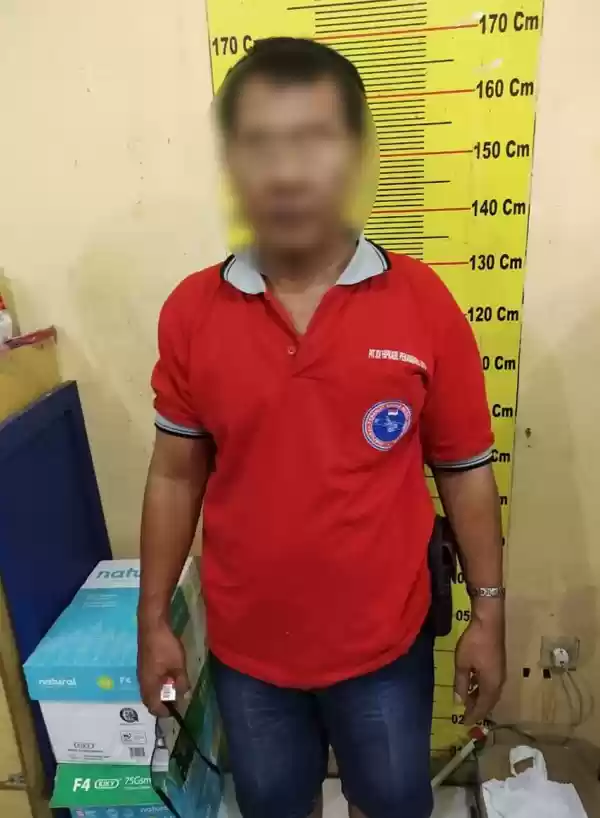 Polsek Delitua, Ringkus Mantan PNS
