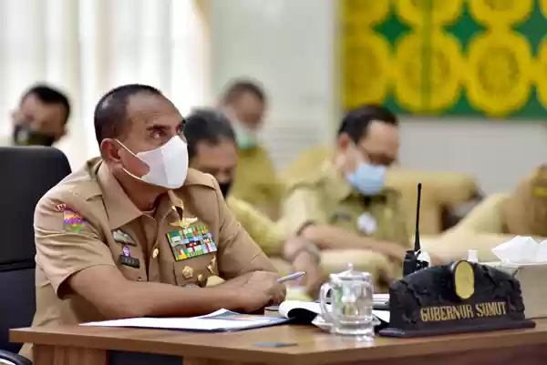 Ratas Dengan Presiden, Gubernur Edy Minta Tambah Laboratorium PCR