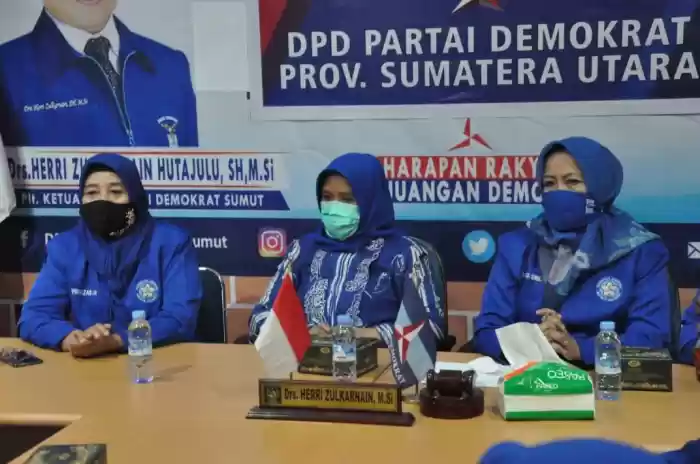 Hj Nurul Khairani Akhyar Ajak PDRI Sumut Menangkan AMAN 