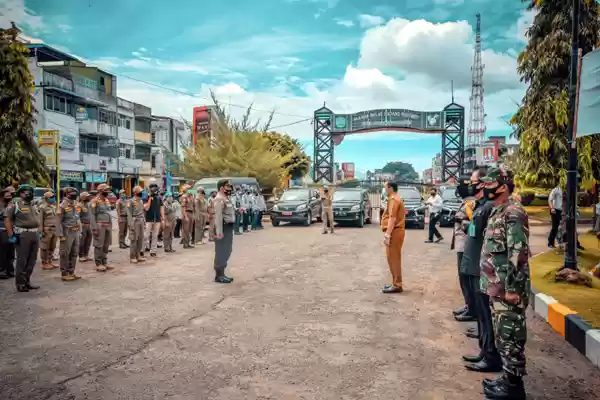 Walikota PSP Pimpin Apel Gelar Pasukan Operasi Yustisia