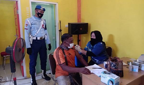 Vaksinasi Masih Berlanjut di Kecamatan Blang  Bintang Aceh Besar