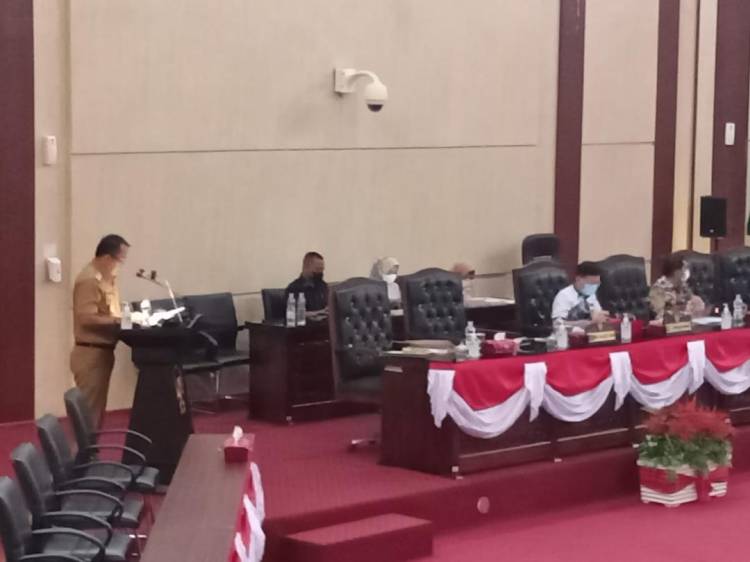 Pemko Medan sampaikan Nota Jawaban Tentang P APBD 2021