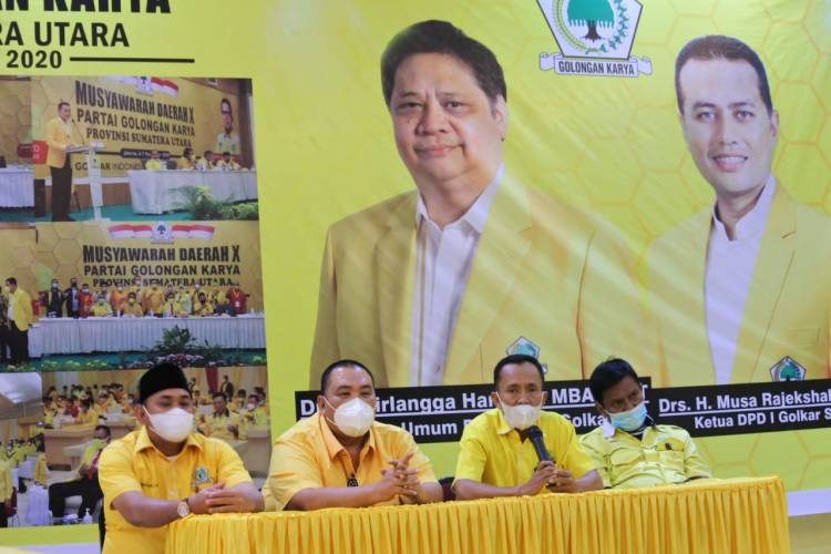 DPD Golkar Deli Serdang Gelar Musdalub 6 September