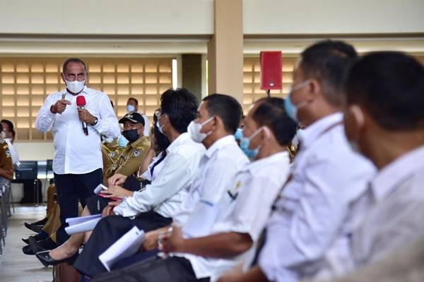 Edy Rahmayadi Minta Pemkab Toba Genjot Serapan Anggaran