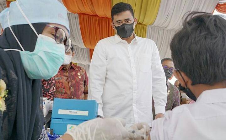 Angka Kasus Aktif Covid-19 Di Medan Terus Menurun, Bukti Pengelolaan Covid-19 Yang Dilakukan Bobby Nasution Semakin Kuat