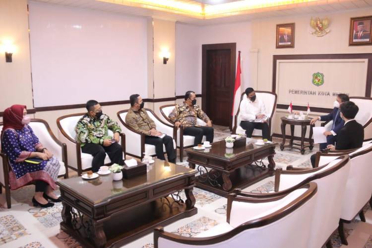Wali Kota Medan Menyambut Baik Program Kerjasama Pelatihan ASN Yang Ditawarkan Konjend Singapura