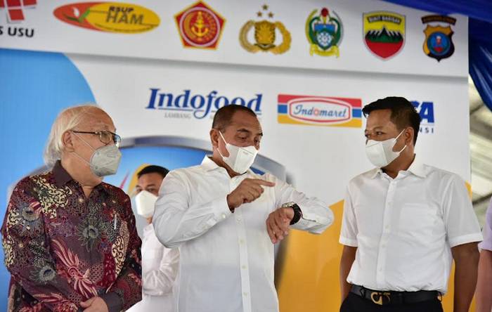 USU Gelar Vaksinasi dan Persiapan Kuliah Tatap Muka