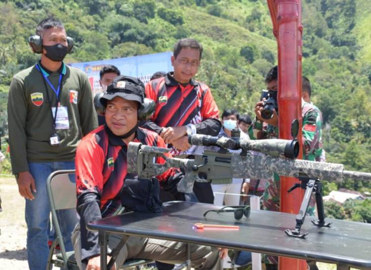 Para Sniper berlomba di Danau Toba untuk mengembangkan Sport Tourism