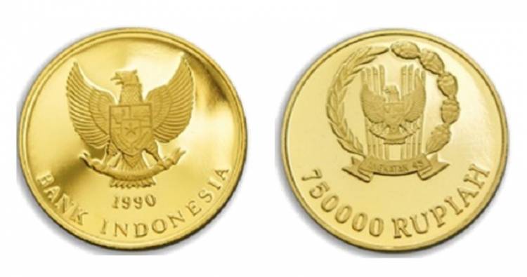 Bisa Dapat Rp750.000 Loh, Uang Logam Emas Ini Ditukar
