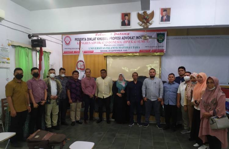 DPD KAI Sumut Gelar Diklat Khusus Profesi Advokat