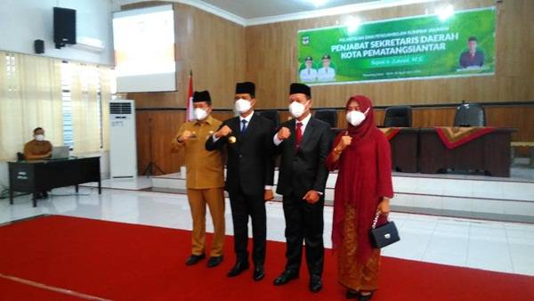 Hefriansyah Lantik Sekda ke 8 Periodesasi Pemerintahannya